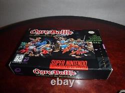Ogre Battle March of the Black Queen SNES Super Nintendo
