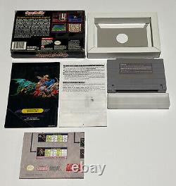 Ogre Battle The March of the Black Queen Super Nintendo 1993 SNES Complete Rare