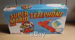 Orig 1990 Nes Super Nintendo 64 Snes Super Mario Bros Telephone Unused Brand New