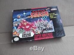 Original SUPER SMASH TV Nintendo SNES action role video games nes wii u FREESHIP
