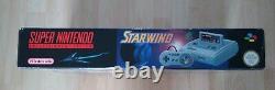 Original Super Nintendo SNES Starwing Edition BOX ONLY UKFREEPOST