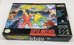 Original Super Nintendo Snes Battletoads Double Dragon Ntsc USA Game Complete