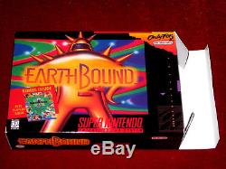 PAL Version & Complete EARTHBOUND Game English For Super Nintendo SNES