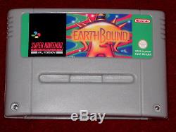 PAL Version & Complete EARTHBOUND Game English For Super Nintendo SNES