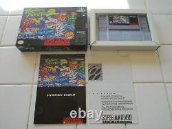 POCKY & ROCKY 2 SUPER NINTENDO SNES NATSUME CIB COMPLETE ALL AUTHENTIC RaRe L@@K