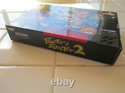 POCKY & ROCKY 2 SUPER NINTENDO SNES NATSUME CIB COMPLETE ALL AUTHENTIC RaRe L@@K