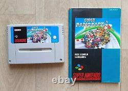 Pack Console Nintendo Super Nintendo SNES Super Mario Kart Mauvais Etat