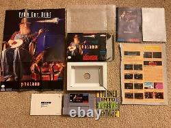 Phalanx (Super Nintendo SNES) Complete CIB with Poster + Ad