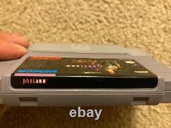 Phalanx (Super Nintendo SNES) Complete CIB with Poster + Ad