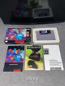 Pieces SNES Super Nintendo CIB Complete With Box & Booklets 100% Authentic Tested