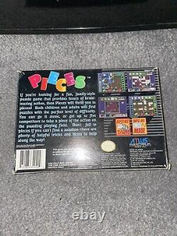 Pieces SNES Super Nintendo CIB Complete With Box & Booklets 100% Authentic Tested