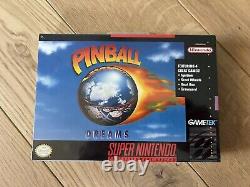 Pinball Dreams Super Nintendo Entertainment System (SNES) New Factory Sealed