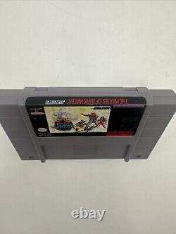 Pirates of Dark Water Authentic Super Nintendo SNES Game Tested