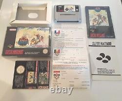 Pirates of dark water snes super nintendo FAH tres bel exemplaire en fr