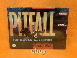 Pitfall The Mayan Adventure (Super Nintendo Entertainment SNES) Brand New Seal