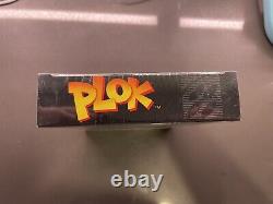 Plok (Super Nintendo Entertainment System, 1993) SNES SEALED Mint No Reserve