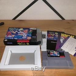 Pocky & Rocky 2 Super Nintendo SNES Complete CIB Near Mint Rare