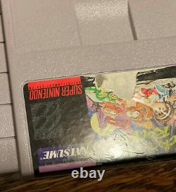 Pocky & Rocky (Super Nintendo Entertainment System) SNES authentic cart, tested