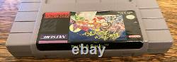 Pocky & Rocky (Super Nintendo Entertainment System) SNES authentic cart, tested