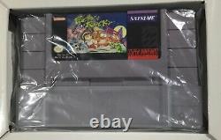 Pocky & Rocky Super Nintendo SNES CIB Complete Near Mint + Poster