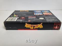 Power Piggs Of The Dark Age (Super Nintendo SNES) RARE, Authentic, CIB