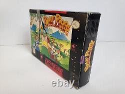 Power Piggs Of The Dark Age (Super Nintendo SNES) RARE, Authentic, CIB