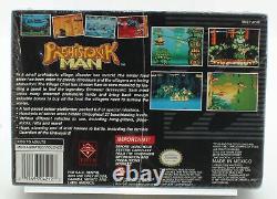 Prehistorik Man Super Nintendo SNES Sealed V Seam 1996