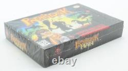 Prehistorik Man Super Nintendo SNES Sealed V Seam 1996