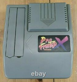 Pro Fighter X For Super Nintendo SNES Untested AS IS