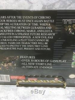 RARE Chrono Trigger Crimson Echoes Super Nintendo SNES homebrew SEALED (c5)