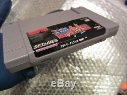 RARE Final Fight GUY authentic genuine SNES Super Nintendo Excellent Blockbuster