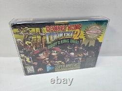 READ Donkey Kong Country 2 (Super Nintendo Snes) New & Sealed / Players Choice