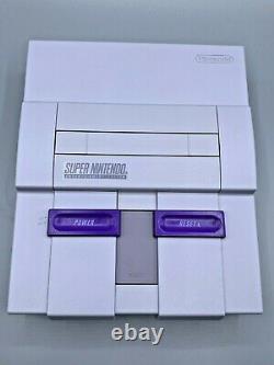REFURBISHED Super Nintendo Entertainment System SNES CONSOLE ONLY 1CHIP 02
