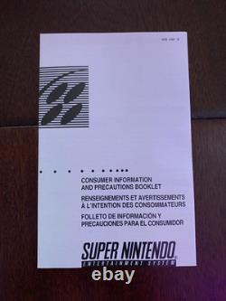 ROAD RUNNER'S DEATH VALLEY RALLY Super Nintendo SNES Game CIB 100% Authentic