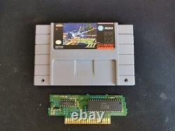 R Type 3 III (Super Nintendo, 1993) TESTED AUTHENTIC SNES JALECO