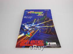 R-Type III 3 SNES Super Nintendo mit OVP mit Anleitung PAL
