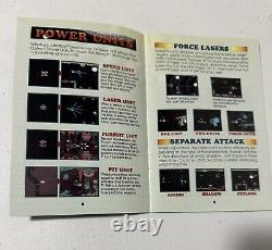 R-Type III The Third Lightning Super Nintendo SNES Manual Booklet ONLY RARE