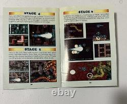 R-Type III The Third Lightning Super Nintendo SNES Manual Booklet ONLY RARE