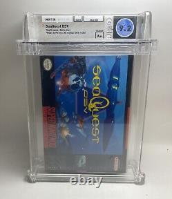 Rare Sealed Graded Sea Quest DSV Super Nintendo SNES WATA 9.2 A+