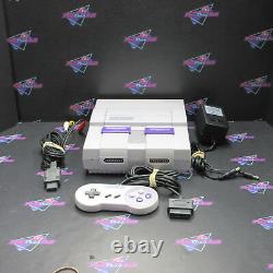 Refurbished Super Nintendo SNES Console System SNS-001 + OEM Controller Good