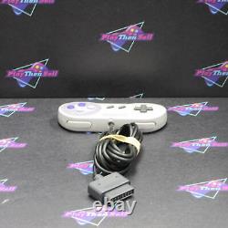 Refurbished Super Nintendo SNES Console System SNS-001 + OEM Controller Good