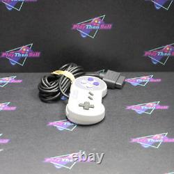 Refurbished Super Nintendo SNES Console System SNS-001 + OEM Controller Good