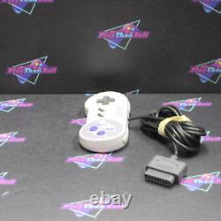 Refurbished Super Nintendo SNES Console System SNS-001 + OEM Controller Good