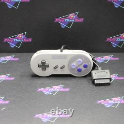 Refurbished Super Nintendo SNES Console System SNS-001 + OEM Controller Good