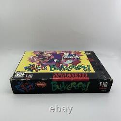 Ren & Stimpy Show Buckeroo$! Buckaroo (SNES Super Nintendo, 1995) with Box