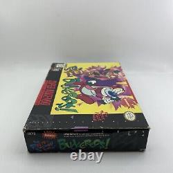 Ren & Stimpy Show Buckeroo$! Buckaroo (SNES Super Nintendo, 1995) with Box