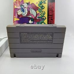 Ren & Stimpy Show Buckeroo$! Buckaroo (SNES Super Nintendo, 1995) with Box