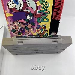 Ren & Stimpy Show Buckeroo$! Buckaroo (SNES Super Nintendo, 1995) with Box