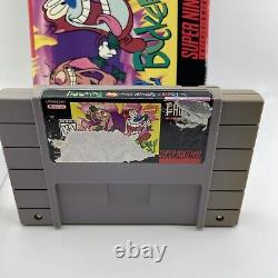 Ren & Stimpy Show Buckeroo$! Buckaroo (SNES Super Nintendo, 1995) with Box