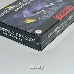 Rendering Ranger Limited Run Games R2 LRG SNES Super Nintendo Sealed Creased Box